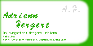 adrienn hergert business card